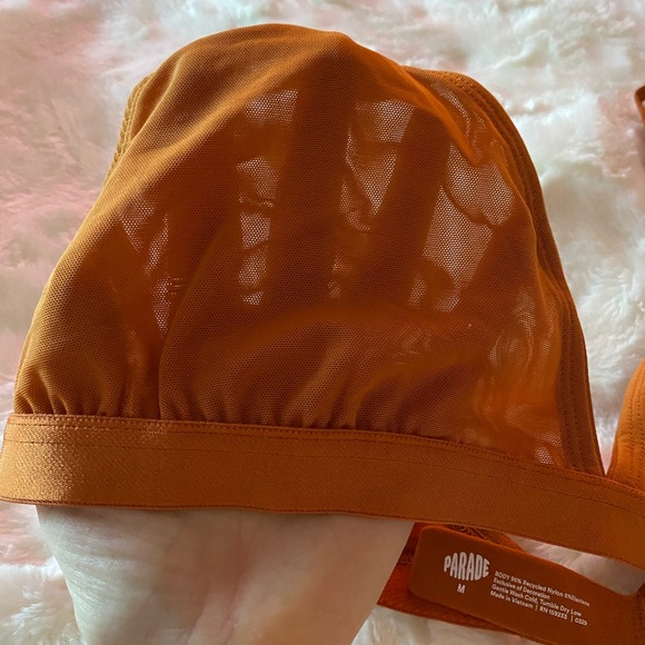 Triangle Bralette - silky mesh - Picture 9 of 9